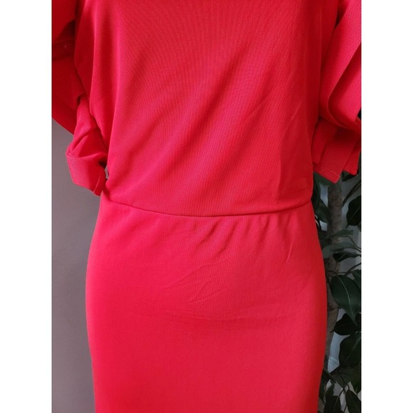 Fashion Nova Always A Good Time Ruffle Polyester Sleeveless Maxi Long Dress 1X - Picture 4 of 16